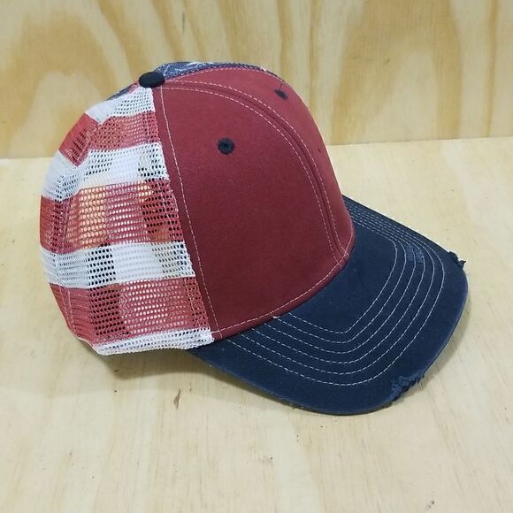American Flag Printed Snapbaback hat Unisex. - Picture 2 of 8